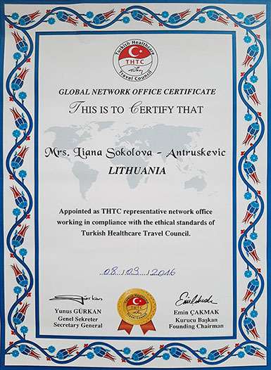 THTC sertifikatas