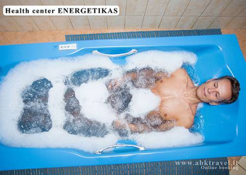 Viešbutis Energetikas, Palanga. Mineralinės vonios