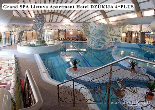 Grand SPA Lietuva Apartamentinis viešbutis Dzūkija, Druskininkai. Vandens parkas