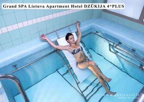 Grand SPA Lietuva Apartamentinis viešbutis Dzūkija, Druskininkai. Gydomosios procedūros