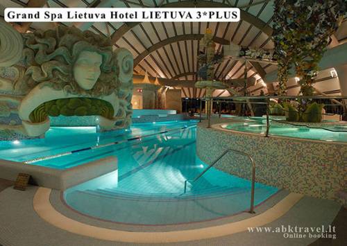 Grand SPA Lietuva viešbutis Lietuva, Druskininkai. Vandens parkas Druskininkuose