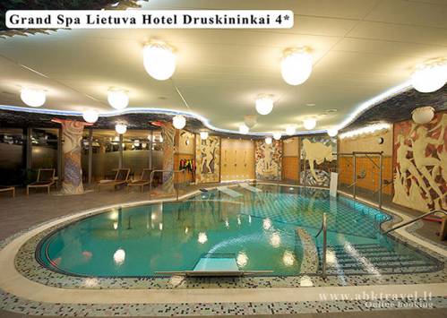 Grand SPA Lietuva viešbutis Druskininkai, Druskininkai. Baseinas sanatorijoje