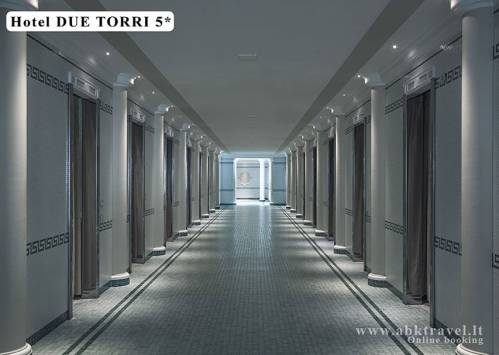 Viešbutis Due Torri 5*, Abano Terme. Sveikatingumo centras viešbutyje Italijoje