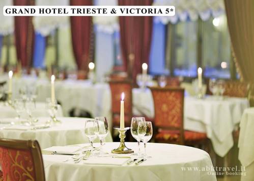Sanatorija Grand Hotel Trieste & Victoria 5*, Abano Terme. Restoranas