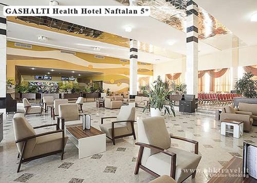 Sanatorija Gashalti Health Hotel Naftalan 5*, Naftalanas. Prabangus poilsis sanatorijoje