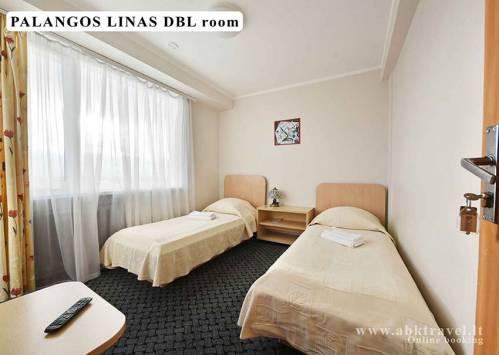Viešbutis Palangos Linas, Palanga. Apgyvendinimas. Dvivietis kambarys