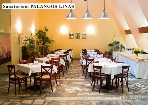 Viešbutis Palangos Linas, Palanga. Valgykla