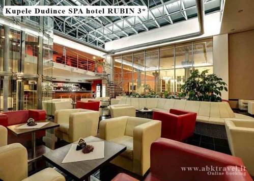 Kupele Dudince SPA viešbutis Rubin 3*. SPA viešbučio aplinka