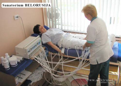Sanatorija Belorusija, Jurmala. SPA ir gydomosios procedūros