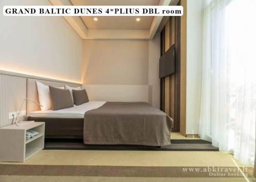 Viešbutis Grand Baltic Dunes 4* PLIUS, Palanga. Apgyvendinimas dviviečiame kambaryje