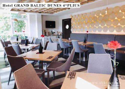 Viešbutis Grand Baltic Dunes 4* PLIUS, Palanga. Viešbučio Restoranas 4